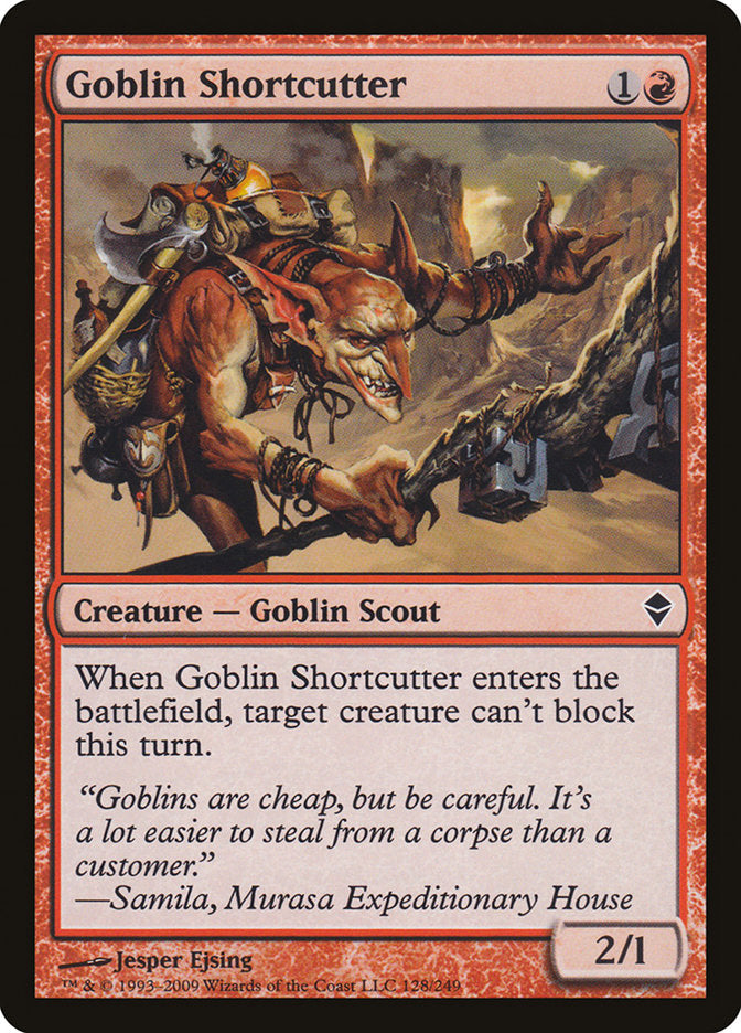Raccourcisseur gobelin [Zendikar]