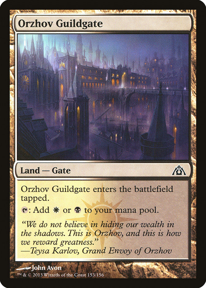 Guildeporte d'Orzhov [Le Labyrinthe du Dragon]