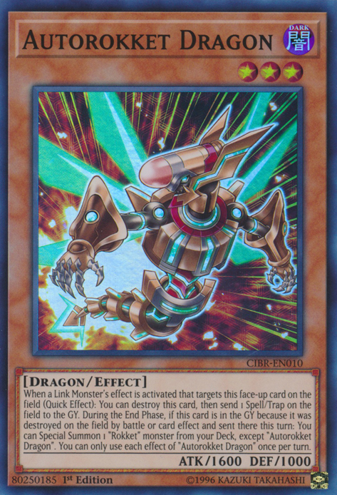 Dragón Autorrokkett [CIBR-SP010] Super Rara
