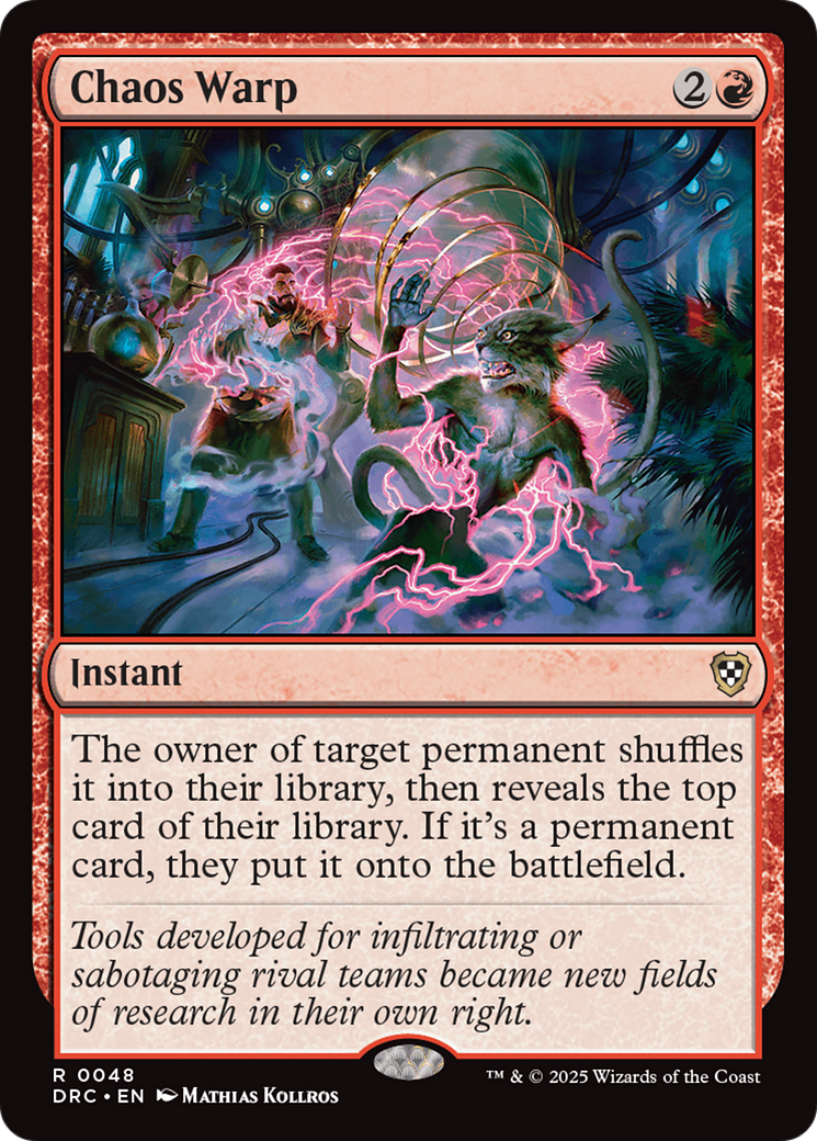 Chaos Warp [Commandant de la dérive-éther]