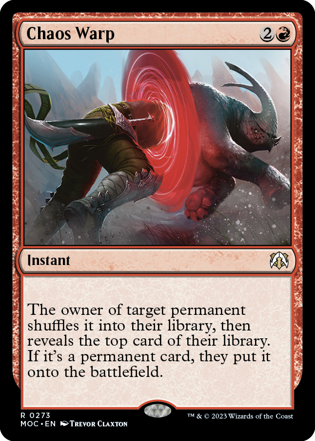 Distorsión caótica [Commander: Marcha de las máquinas]