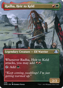 Radha, héritière de Keld (illustration alternative sans bordure) [Dominaria remasterisée]