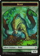 Bestia (005) // Soldado Ficha de dos caras [Archienemigo: Fichas de Nicol Bolas]
