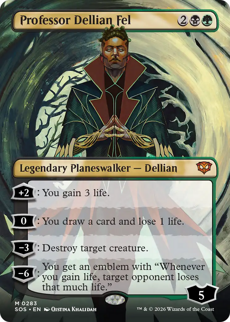 Professeur Dellian Fel (Sans frontières) [Secrets de Strixhaven]