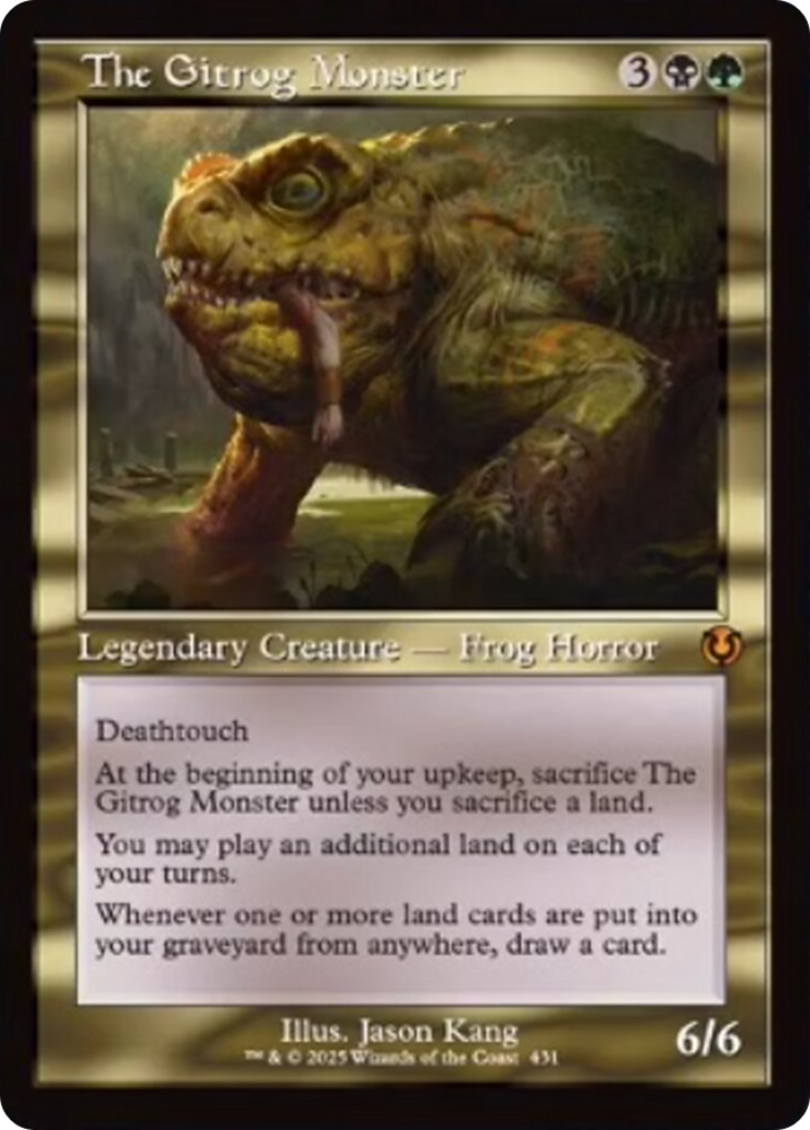 La Monstruosité de Gitrog (Cadre rétro) [Innistrad remasterisé]