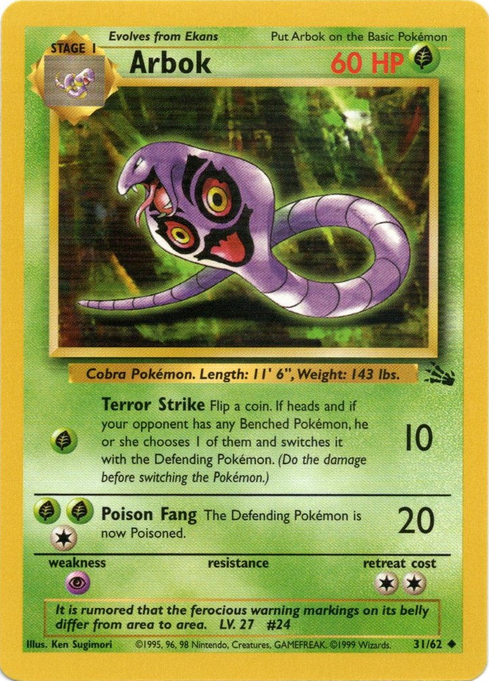 Arbok (31/62) [Fossile illimité]
