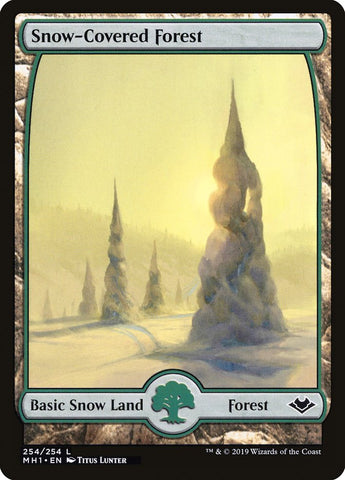 Bosque cubierto de nieve [Modern Horizons]