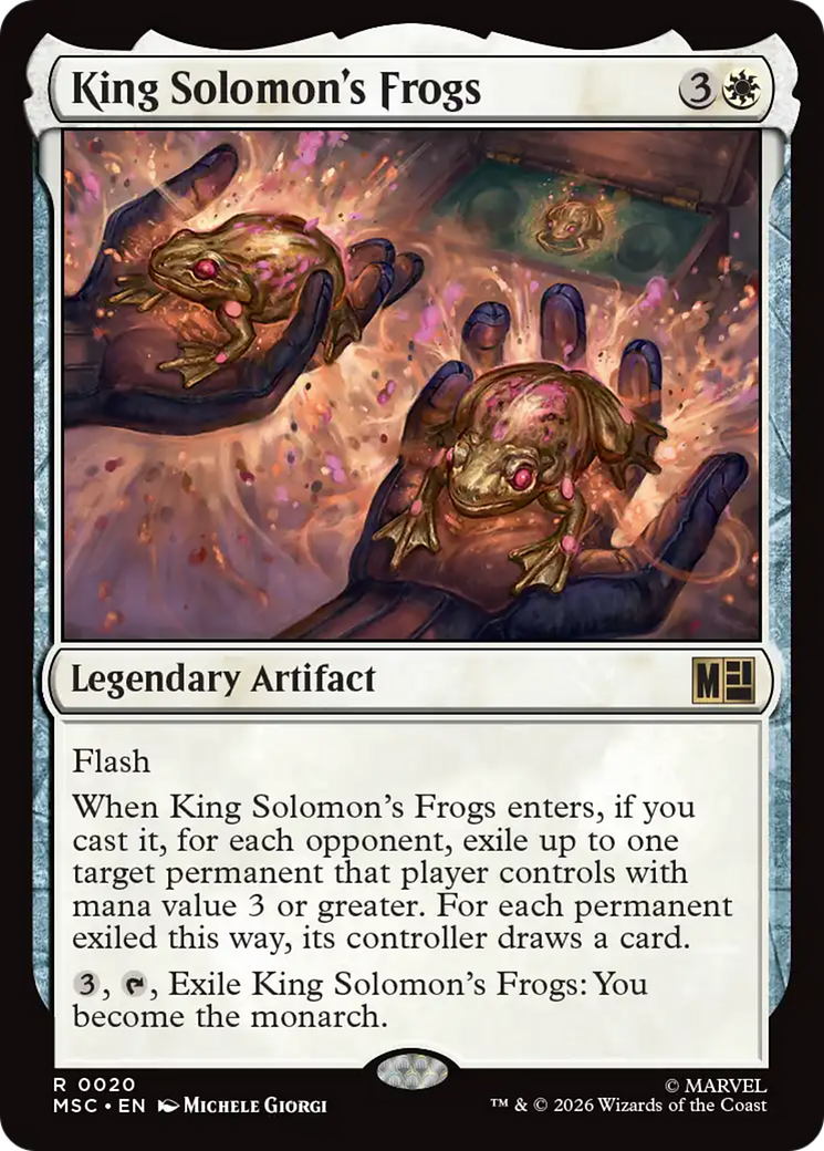 Ranas del Rey Salomón [Marvel Super Heroes Commander]