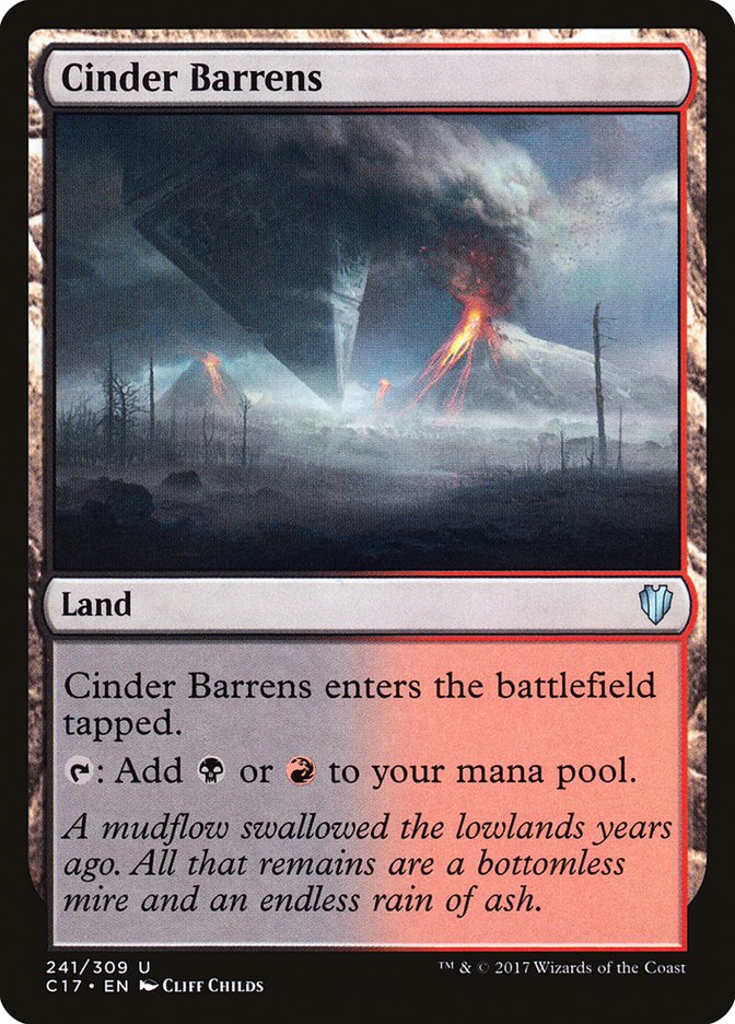 Landes cendrées [Commander 2017]