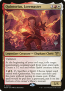 Quintorius, Maestra de la tradición (Paquete promocional) [Marcha de la máquina promos]