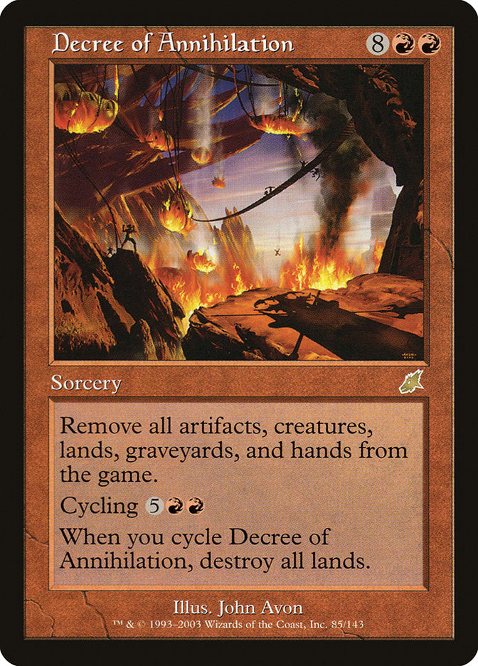 Décret d'annihilation [Fléau]