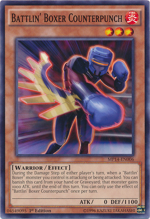 Boxeador Batallador Contragolpe [MP14-EN006] Común
