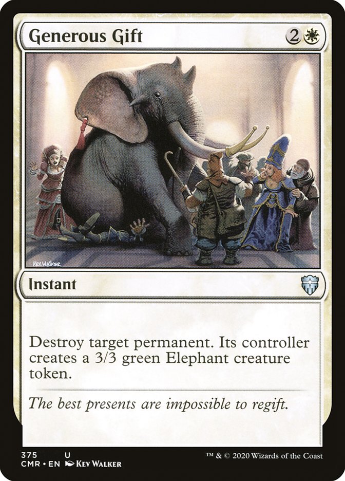 Don généreux [Commander Legends]