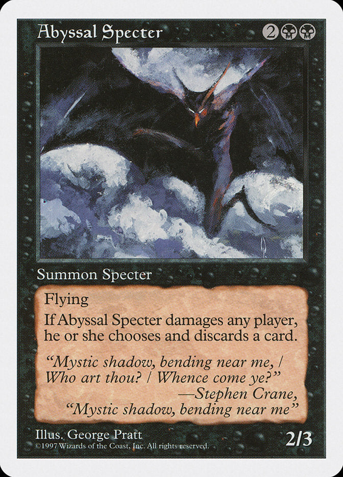 Spectre abyssal [Cinquième édition]