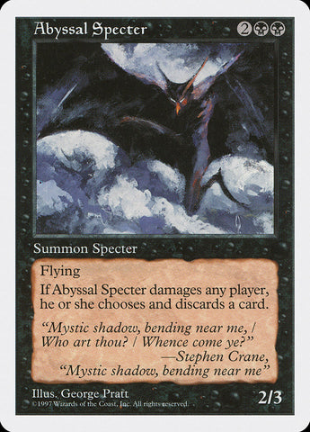 Spectre abyssal [Cinquième édition]