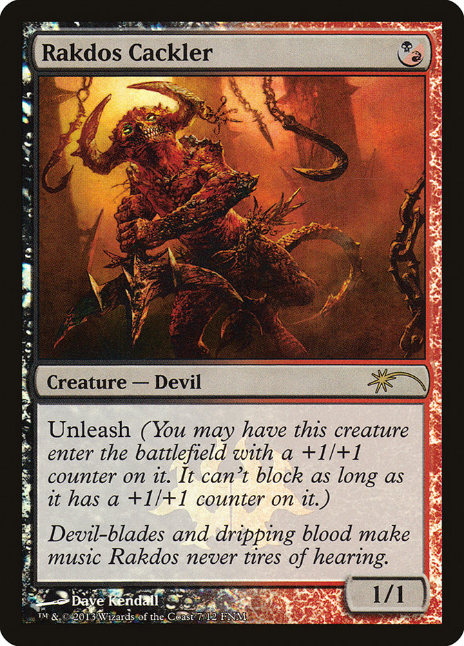 Cacardeur rakdos [Friday Night Magic 2013]