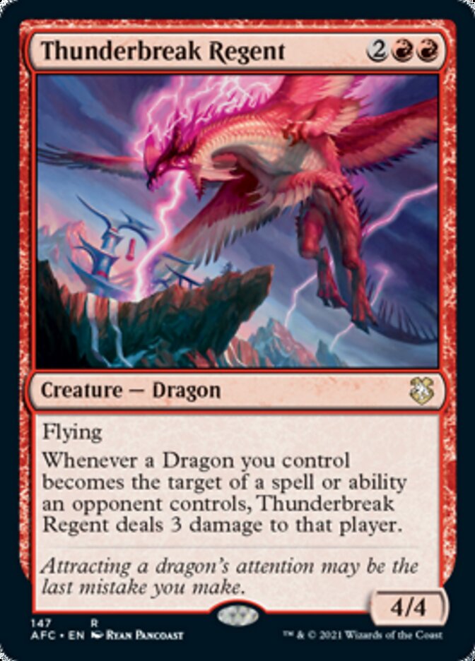 Régent de Coup de tonnerre [Dungeons & Dragons : Adventures in the Forgotten Realms Commander]