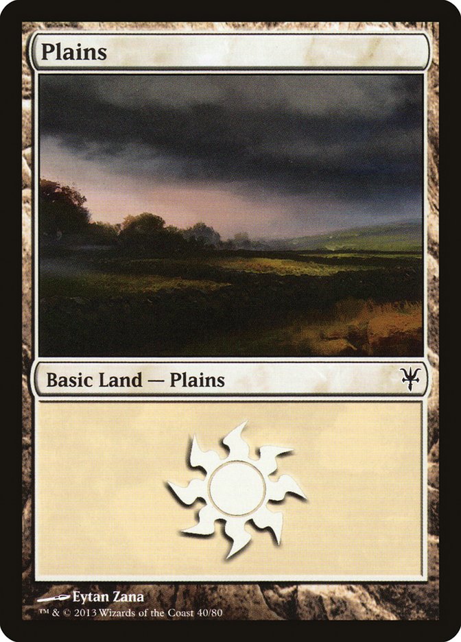 Plaine (40) [Duel Decks: Sorin vs. Tibalt]