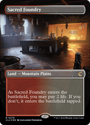 Fundición Sagrada (Sin borde) [Ravnica: Clue Edition]