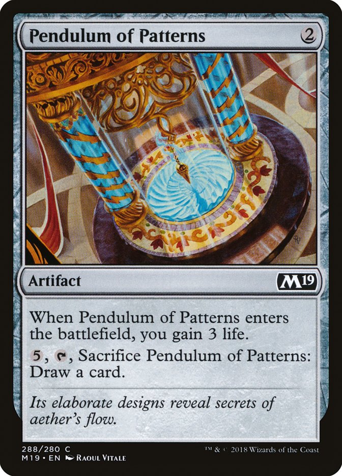 Pendule des motifs [Édition de base 2019]