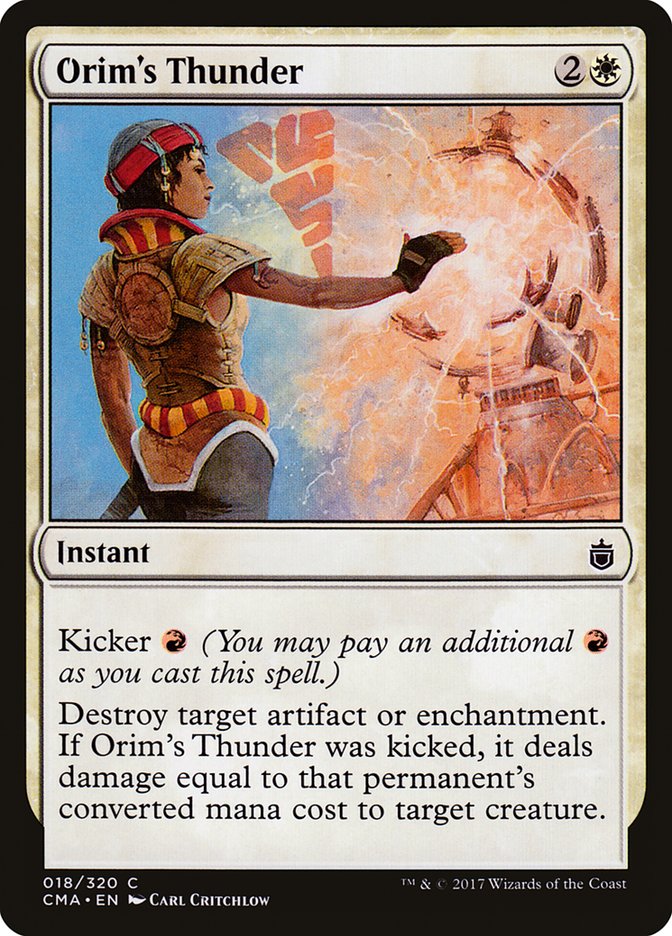 Tonnerre d'Orim [Anthologie Commander]