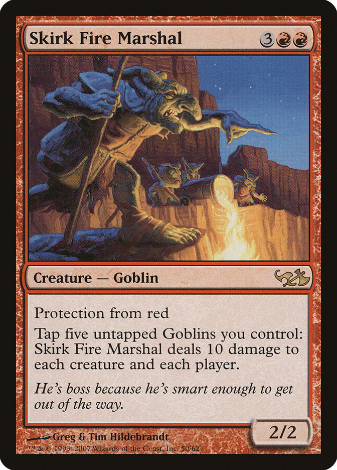 Mariscal de fuego de Skirk [Duel Decks: Elves vs. Goblins]