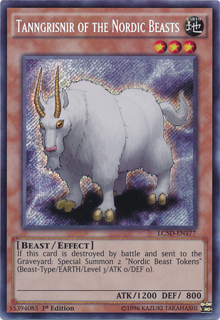 Tanngrisnir, bête nordique [LC5D-FR177] Secret Rare