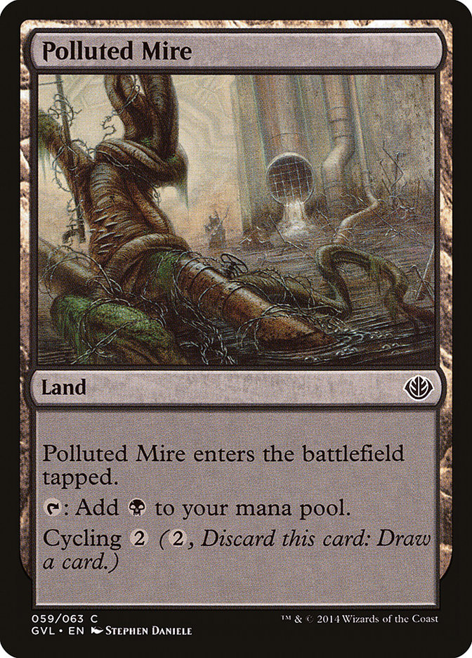 Marais pollué (Garruk contre Liliana) [Duel Decks Anthology]