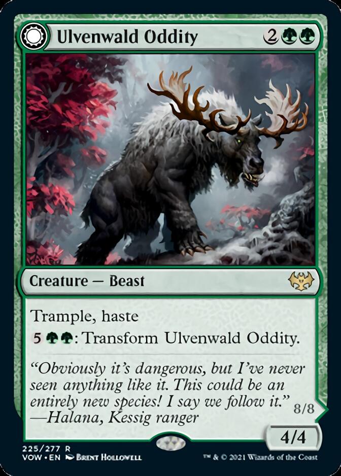 Bizarrerie d'Ulvenwald // Béhémoth d'Ulvenwald [Innistrad: Noce Écarlate]