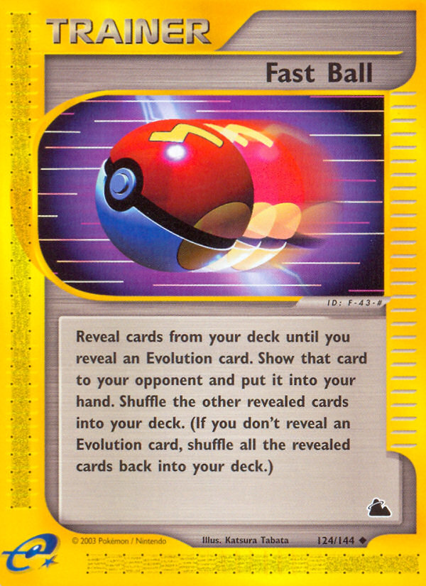 Bola Rápida (124/144) [Skyridge]