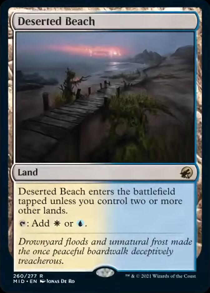 Plage déserte [Innistrad : Chasse de minuit]