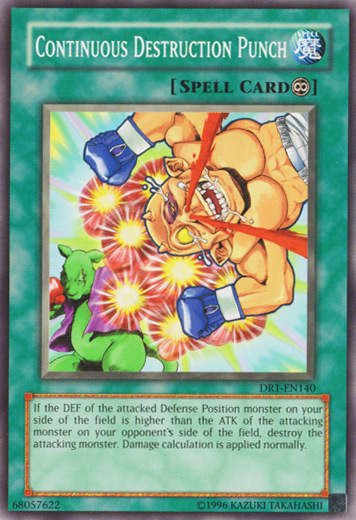 Poing de destruction continu [DR1-FR140] Commune