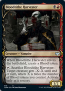 Cosechadora de diezmos de sangre (Marco colmillo de exhibición) [Innistrad: Voto Carmesí]