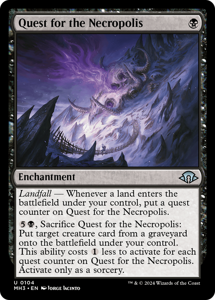 Quête de la nécropole [Modern Horizons 3]