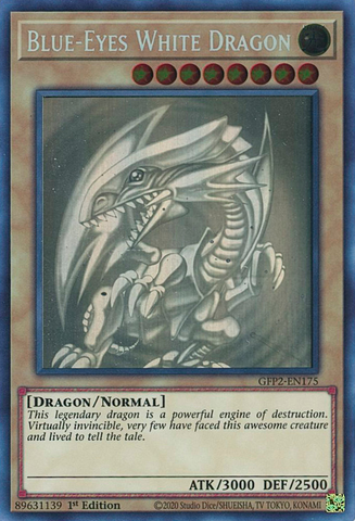 Dragon Blanc aux Yeux Bleus [GFP2-EN175] Ghost Rare