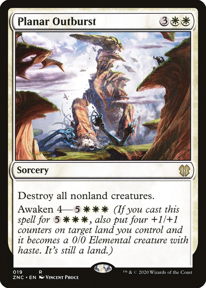 Déflagration planaire [Commander Zendikar Rising]