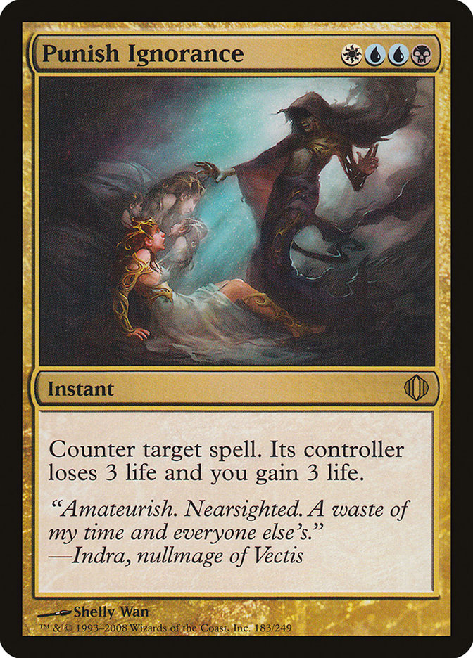 Punir l'ignorance [Éclats d'Alara]