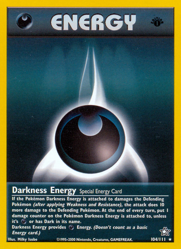 Energía Oscuridad (104/111) [Neo Genesis 1.ª edición]