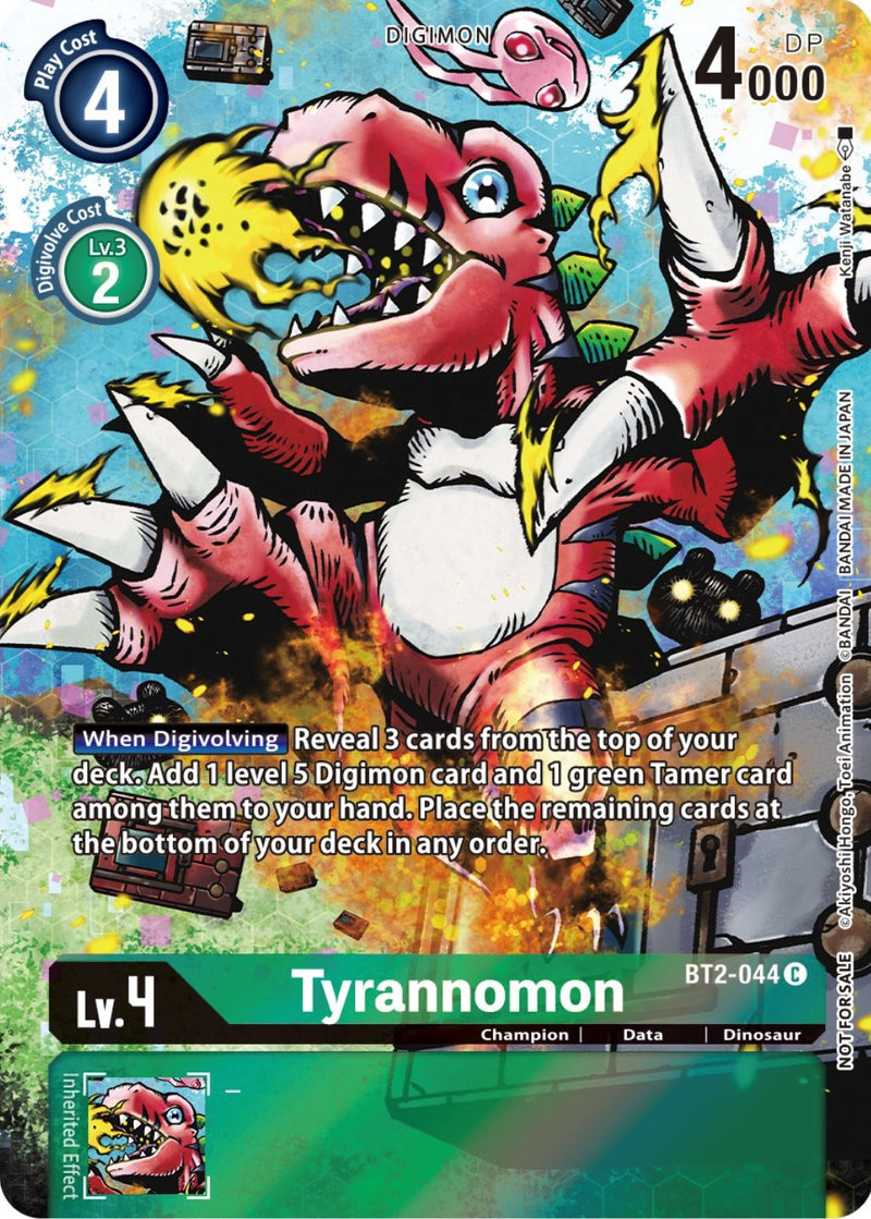 Tyrannomon [BT2-044] (25th Special Memorial Pack) [Promos del Booster de Lanzamiento Especial]