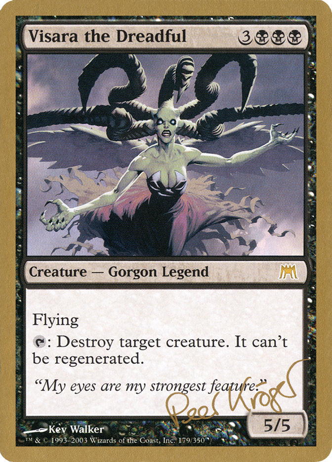 Visara la Temible (Peer Kroger) [World Championship Decks 2003]