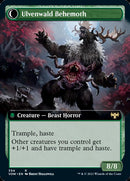 Curiosité d'Ulvenwald // Béhémoth d'Ulvenwald (Extended Art) [Innistrad: Vœu de sang]