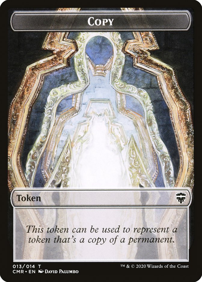 Copie (013) // Jeton Trésor recto-verso [Commander Legends Tokens]