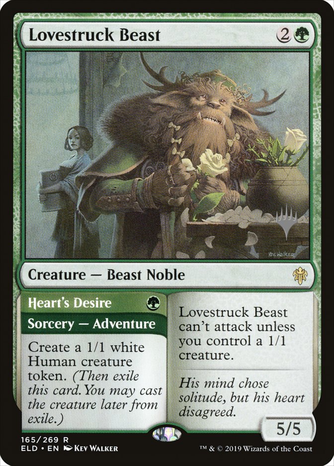 Bête frappée d'amour // Désir du cœur (Pack promo) [Promos du Trône d'Eldraine]