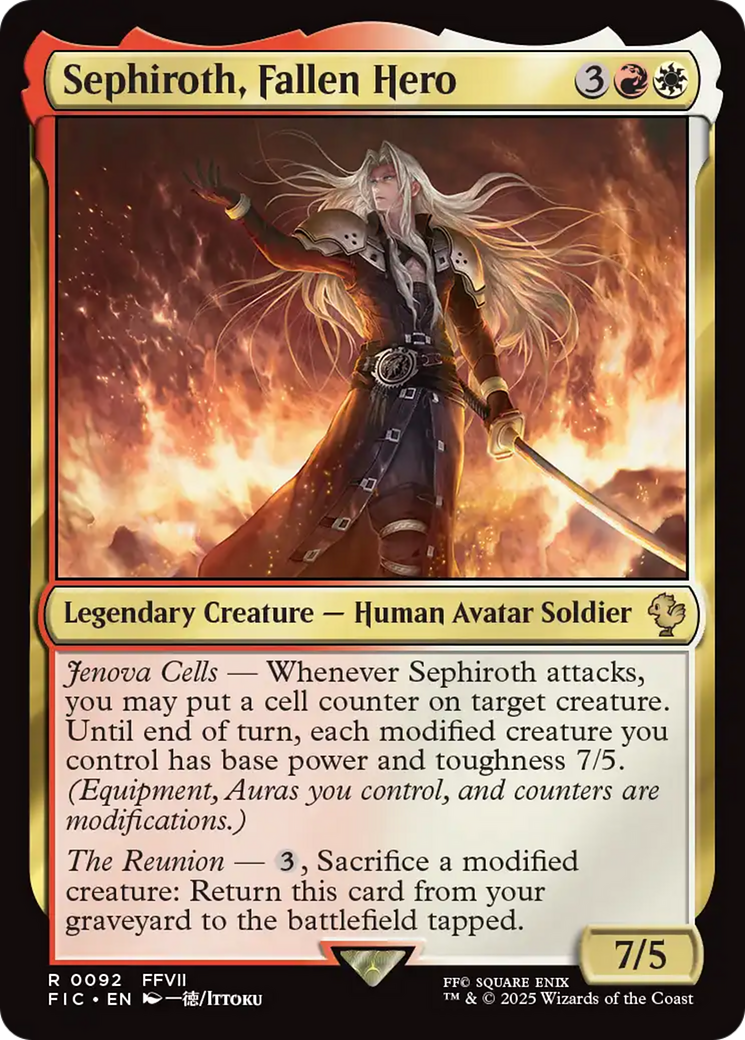Sephiroth, Héros Déchu [FINAL FANTASY Commander]