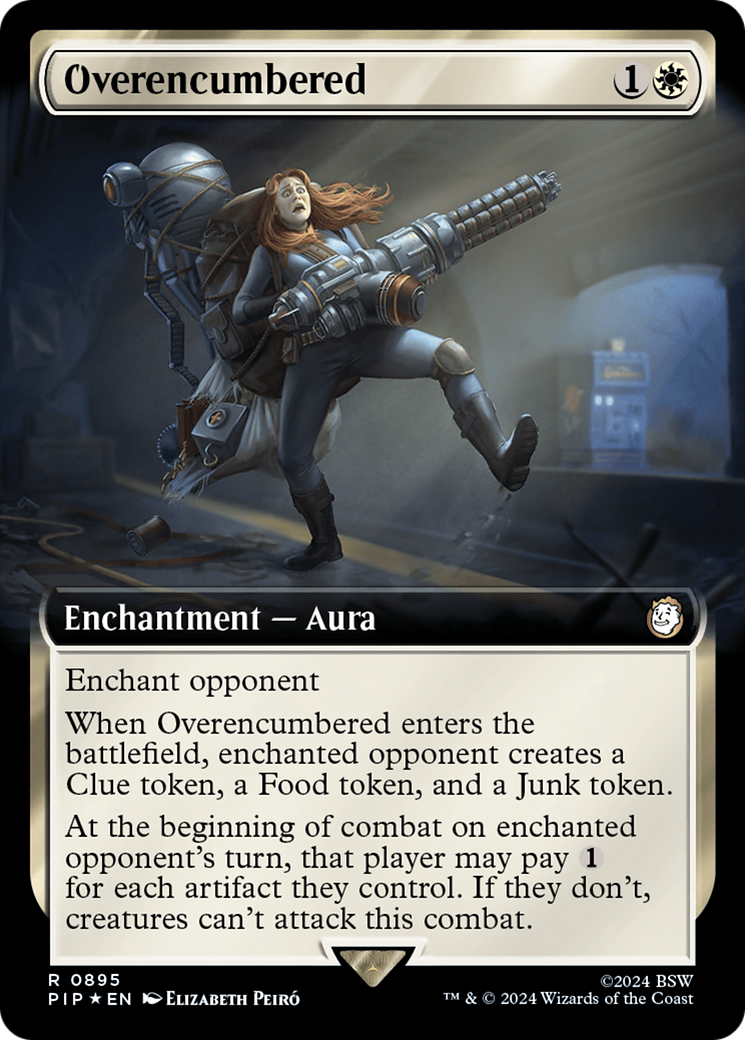 Sobrecargado (Arte Extendido) (Surge Foil) [Fallout]
