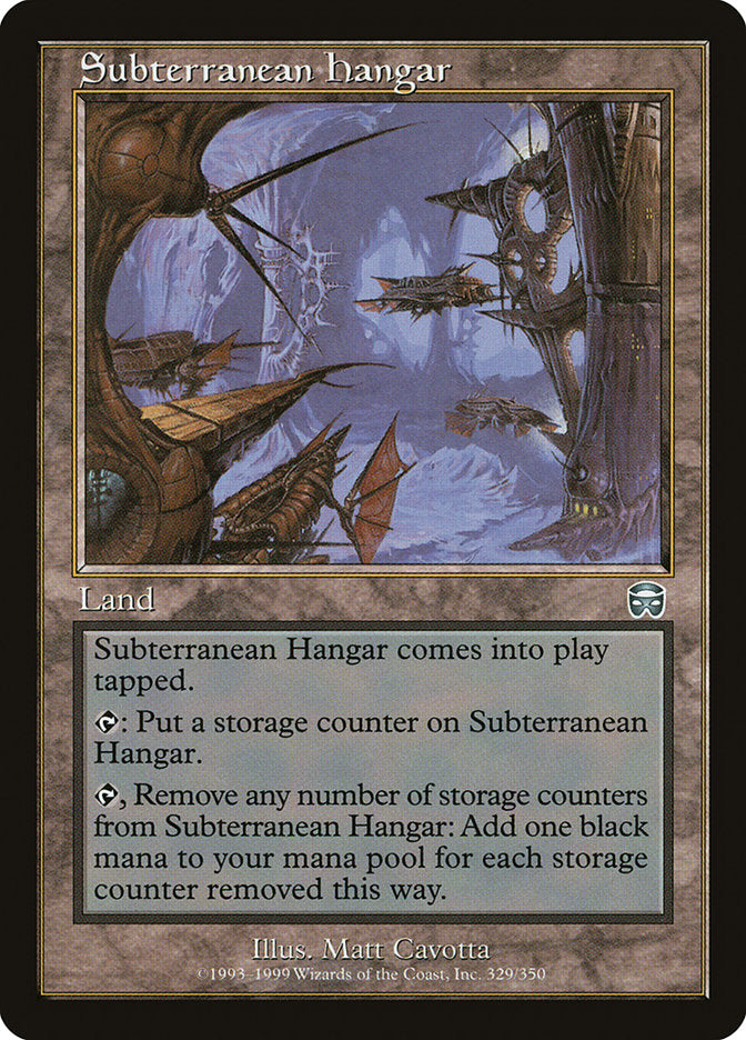 Hangar souterrain [Masques de Mercadia]