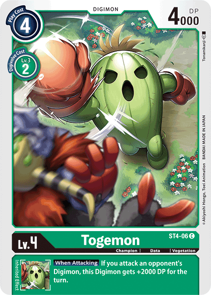 Togemon [ST4-06] [Mazo de Inicio: Giga Verde]