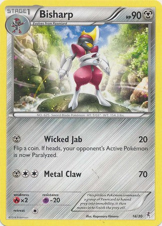 Bisharp (16/30) [XY: Kit de Entrenador 1 - Bisharp]