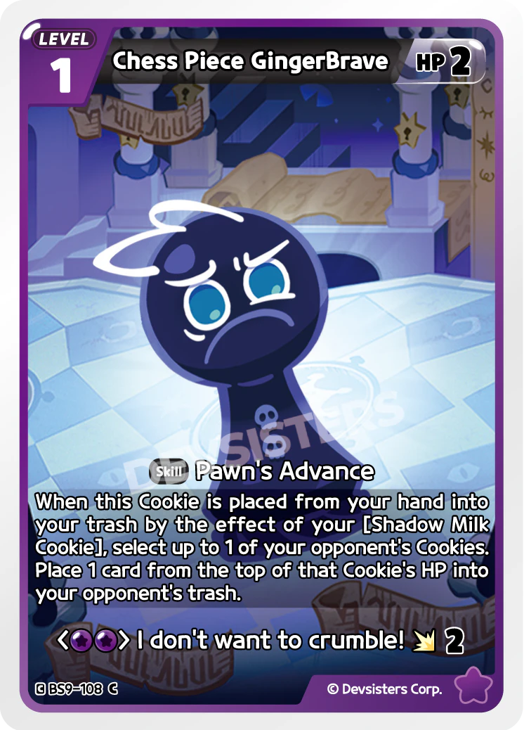 Image for Chess Piece GingerBrave (BS9-108) (BS9) - CookieRun: Braverse TCG