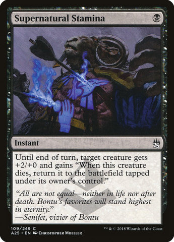 Vigor sobrenatural [Masters 25]